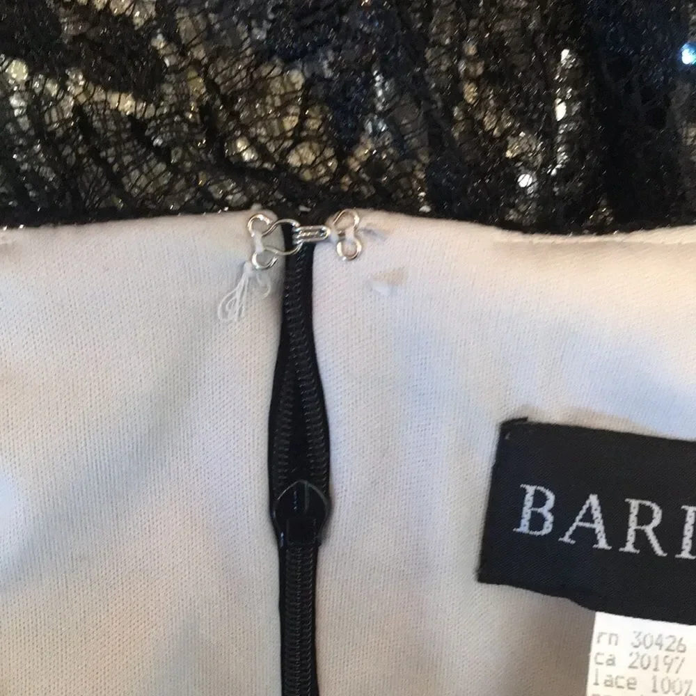 Bari Jay lace and sequin evening gown. - Picture 6 of 6